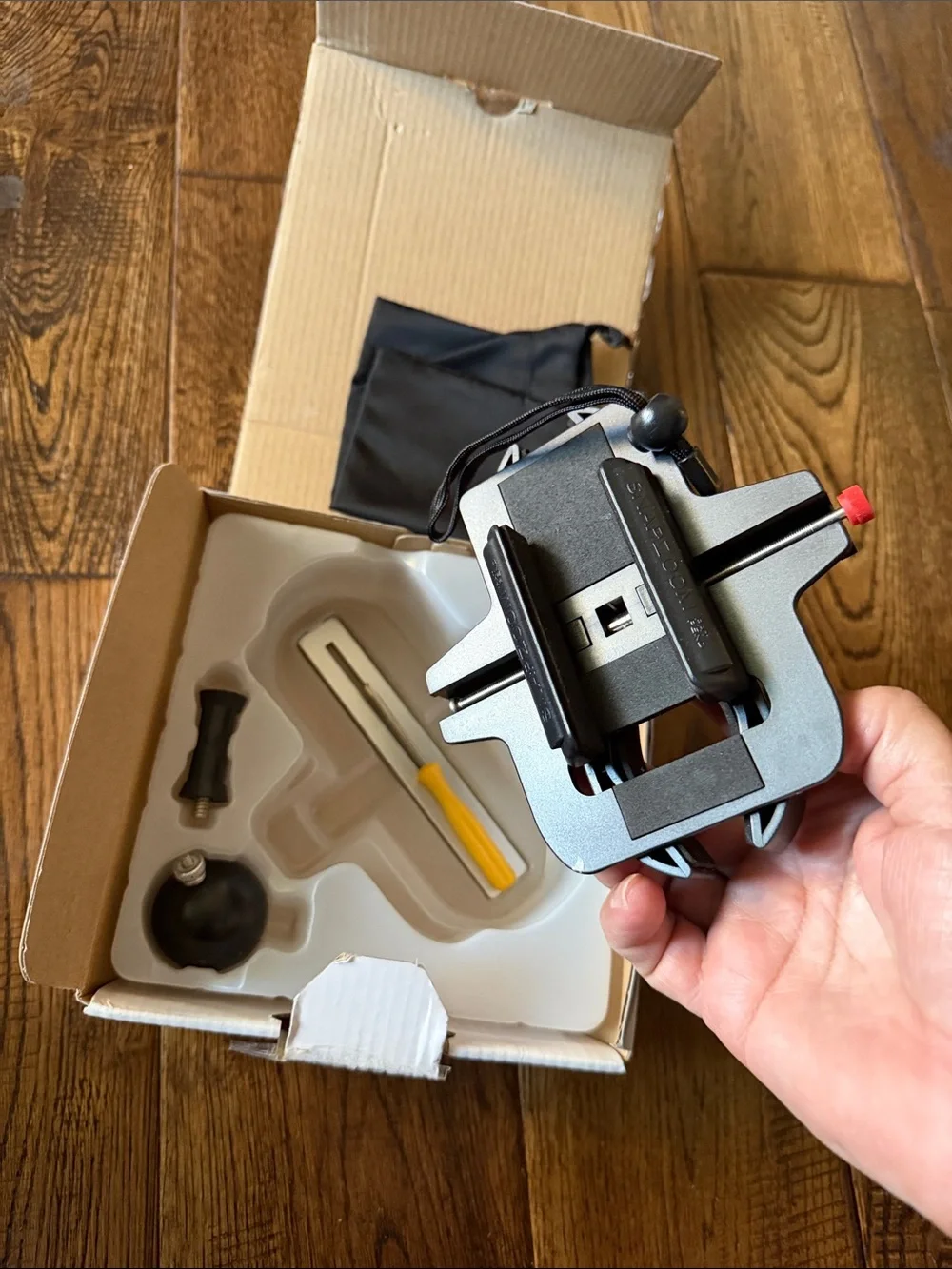 NWT Universal Digiscoping Adapter - Gray Phone Mount for Optics